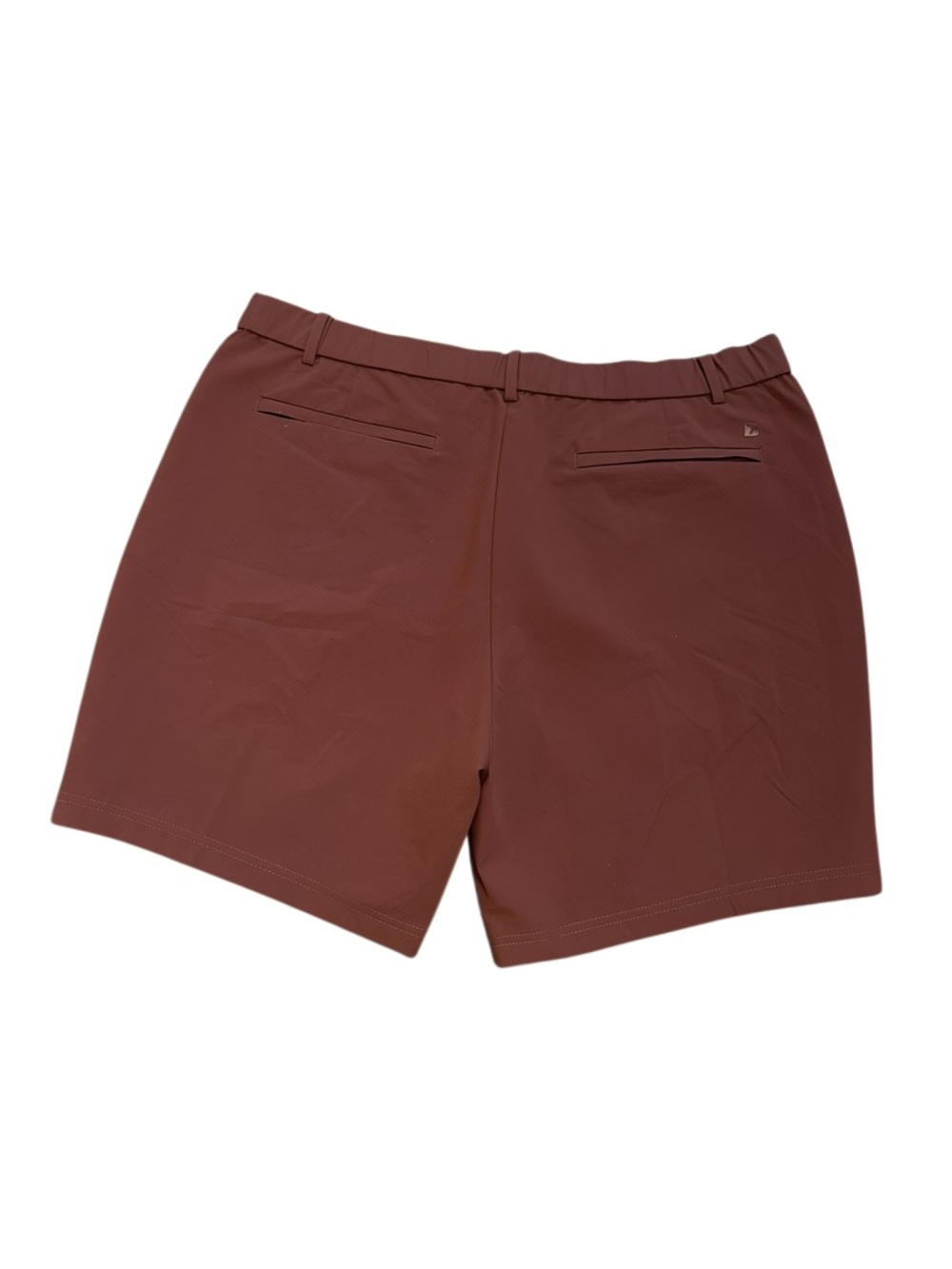 Bearbottom Tour Shorts Mens Size XL Stretch 7 Inch Inseam Performance Burgundy - Picture 2 of 5